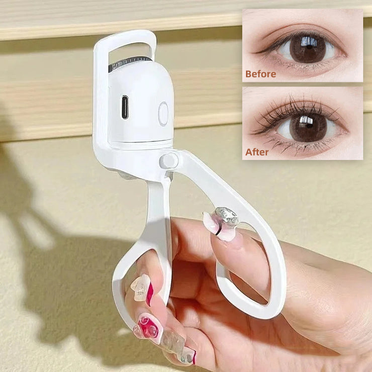 Eyelash Curler Portable Electric Heated Comb Eye