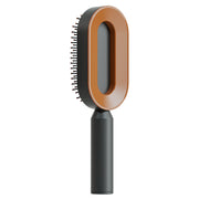 Self Cleaning Hair Brush For Women One-key Cleaning